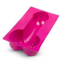 Kepimo forma EasyToys silikoninis penis, rožinis, lankstus