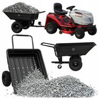 Priekaba vejos traktoriukui Chacal BOGIE-TRAX
