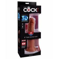 Varpos imitatorius 3D King Cock Plus 8"