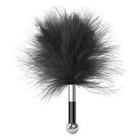 Erotinio kutenimo plunksna S Pleasures Tickler, juodas