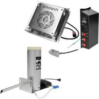 Rūkyklos modernizavimo elektrinis komplektas su skaitmeniniu valdikliu ir dragON JET 1 LONG šalto ir karšto dūmų generatoriumi 1500 W 230 V 330361 Browin