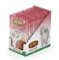 CatFest Antienos filė su tunu suaugusioms katėms, šlapias kačių maistas, 12 x 70 g