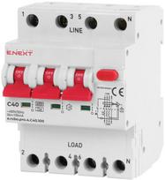 Automatinis jungiklis su Rcd, 4p, C40, 3p+n, 30ma