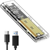 Išorinio kietojo disko dėklas M.2 NVMe SSD adapterio dėklas, USB 3.1 Gen2