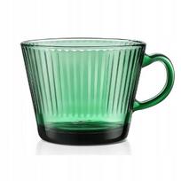 Ecarla ryfluota stiklinė 380ml, butelių žalumo