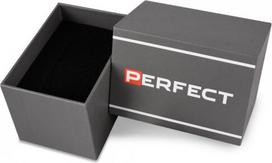 Vyriškas laikrodis Perfect CH02L su dėžute, juodas/baltas