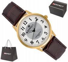 Klasikinis vyriškas "perfect" laikrodis C411y-17, 38mm, odinis dirželis