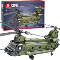 Reobrix Ch-47 Chinook sūpynės konstrukciniai blokeliai, 1458 el.