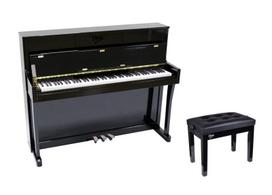 V-TONE BL-980 BK skaitmeninis pianinas (JUODAS) ir pianino sėdynė (JUODA)