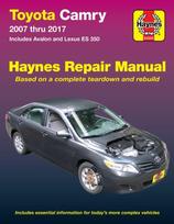 Toyota Camry & Avalon & Lexus ES 350 (2007-2017) (USA): 2007-15