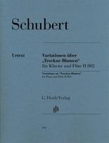 Schubert, Franz - Variationen über Trockne Blumen e-moll op. post. 160 D 802: Instrumentation: Flute and Piano, Schubert, Franz - Variationen über Trockne Blumen e-moll op. post. 160 D 802: Instrumentation: Flute and Piano
