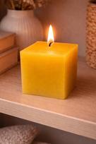 Bičių vaško žvakė "Mažas blokas", 126g, Nordhelios
