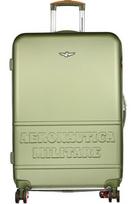 Vidutinis lagaminas Aeronautica Militare L, žalias
