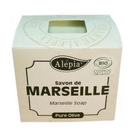 Grynas alyvuogių Marselio muilas Alepia, 200 g