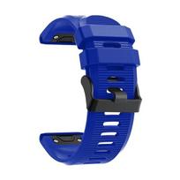 „BestAccessories“ dirželis, skirtas „G. Fenix ​​​​3 / 3HR / 5X / 6X / 7X / 8 51 mm / Instinct 2X 50 mm / 3 50 mm / Epix 2 PRO 51 mm“, mėlynas