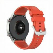 „BestAccessories" silikoninė laikrodžio apyrankė 22mm, raudona