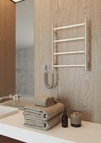 Elektrinė šildoma rankšluosčių kabykla mažas Ladder 4 Chrome 35 W 400x500 mm ELNA