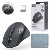 Belaidė pelė Hama Wm-900 Bluetooth/2.4ghz su Rgb ir pelės kilimėliu
