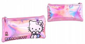 Hello Kitty "saszetka" Rožinis Metalizuotas Pieštukinė Mokyklai