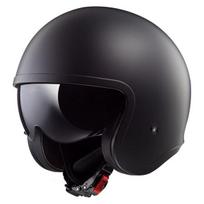 LS2 OF599 SPITFIRE II šalmas matinės juodos spalvos