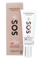 Drėkinamasis kremas labai sausai odai Madara Sos Rich Hydra Barrier Cica Cream, 40 ml