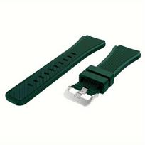 Silikoninis laikrodžio dirželis 22mm,  Žalioji armija