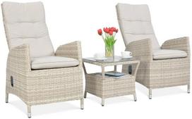 Lauko baldų komplektas MALTA DUO, Beige