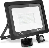 LED prožektorius su judesio jutikliu, 30W, 2700 lm