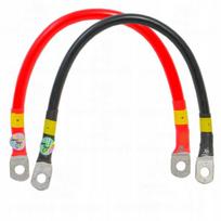 2x Akumuliatoriaus kabeliai Lgy 25mm², 50cm, M8 jungtys