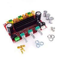 Maitinimo stiprintuvas 2.1 2x80W +100W (WOOT) TPA3116D, 12V-24V TPA3116D2, Arduino
