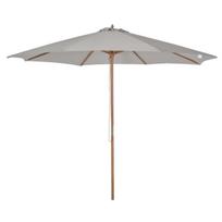 Medinis sodo skėtis 300 cm - pilka