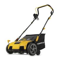 Elektrinis vejos skarifikatorius aeratorius 1600W 360mm 50L surinkimo krepšys Geltona POWXG75160 Powerplus