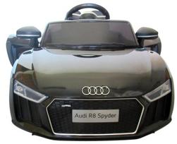 Vaikiškas elektromobilis Audi R8, juodas