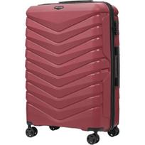 Wings PHOENIX 2.0 didelis lagaminas su kodine spyna, teleskopine rankena ir 360° ratukais, 97L, bordo, polipropilenas, kolekcija STRONG