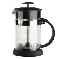 Stiklinis kavos puodelis arbatos virimo aparatas juodos spalvos 800ml 1 vnt., 800 ml