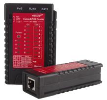 Ethernet tinklo Cat5/5e/6/6e kabelių ir PoE testeris | Palaiko 802.3 af/at standartus | Iki 200 m