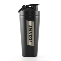 ICONFIT, nerūdijančio plieno plaktuvė, juoda, 800ml, 1 vnt.