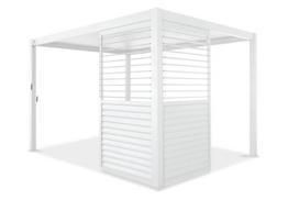 Reguliuojama žaliuzių panelė pavėsinei Pergola PREMIUM 3m, White (93 cm)