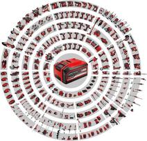 Einhell Power X-change įrankių rinkinys: suktukas ir kampinis šlifuoklis
