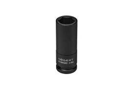 Hogert 1/2" ilgas smūginis lizdas 20mm 6-kampis