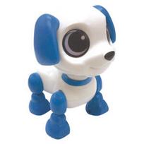 Lexibook - Power Puppy Mini - Šuo robotas su šviesos ir garso efektais, valdomas plojant rankomis