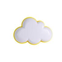 Naktinė lemputė „Clouds“, įjungiama į elektros lizdą, su prieblandos jutikliu, LED