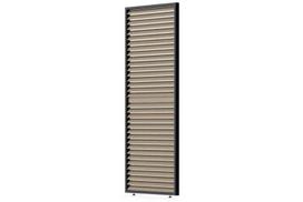 Reguliuojamų horizontalių žaliuzių panelė pavėsinėms Pergola ELEGANCE/DELUXE/FUSION 1 m, Woodgrain (93 cm)