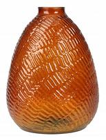 Dekoratyvinė stiklinė vaza gėlėms 16 x 22 cm, 22 cm