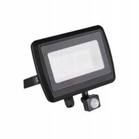 Led prožektorius su judesio davikliu 30w 2400lm 4000k juodas