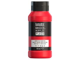 Akriliniai dažai Liquitex Basics Fluid 118ml 151 cadmium red medium hue