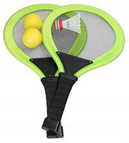 Badmintono raketės su Led apšvietimu, žaidimų rinkinys