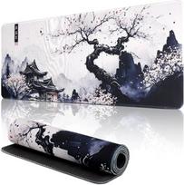 XXL žaidimų pelės kilimėlis, vyšnių žiedų spalvos, 800x300 mm, neslystantis