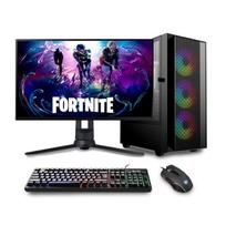 Kompiuteris Gaming PC Fortnite Komplekt, Intel® Core™ i3-14100F 4.7 GHz, 1 TB SSD, RAM 16GB, GeForce RTX™ 3050 8GB, PSU 600W, Windows 11 24″ 1920 x 1080 @ 180Hz
