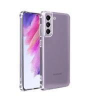 Apsauginis telefono dėklas Samsung Galaxy S21 5G/S30/G991 silikoninis, skaidrus